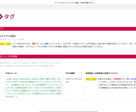 SEO対策・内部改善修正指示書をPDFで納品します 自社サイトをビックワードで上位掲載したツールを使用します。 イメージ1
