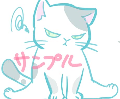 最短即日納品!オーダー⭐︎ペットアイコン描きます あなたの家族をかわいくデフォルメしてポップに仕上げます イメージ2