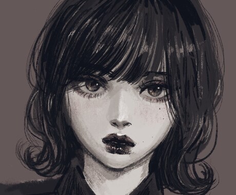 女の子のイラストかきます SNSのアイコンやホーム画、壁紙など！！ イメージ2