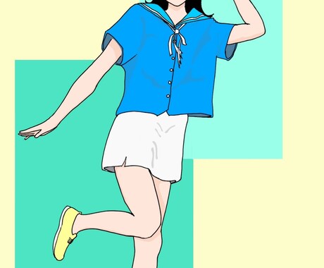 レトロポップなアイコン作成致します 線画からカラーまで様々なご要望承ります！ イメージ2