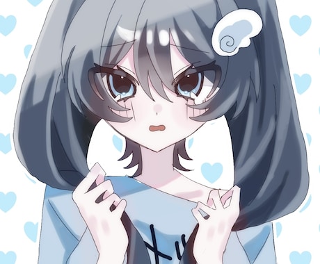 萌え絵イラストを描きます 可愛い女の子、男の子を描くのが得意です！！ イメージ1