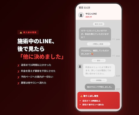 個人店向け｜HP・LP・LINEまとめて制作します 集客から予約まで、まるごとお任せ イメージ2