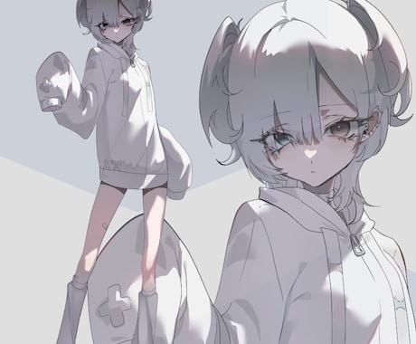 各用途に合わせた立ち絵を制作します 男女・雰囲気問わず制作可能です。【IRIAM対応可】 イメージ1