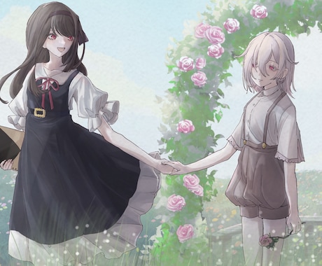 キラキラした思い出のような絵を描きます イメージ1