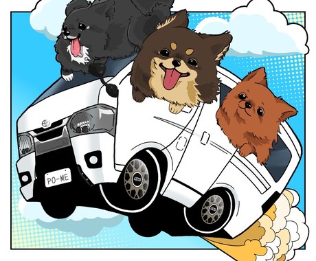 アイコン用イラストお描きします SNS等に使用するアイコン用のイラスト作成いたします。 イメージ2