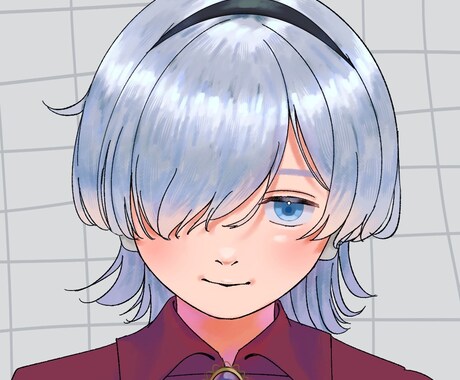 SNSのアイコンお描きします 人物のSNSアイコンを作成いたします！ イメージ2