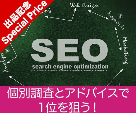 業界歴15年以上SEOのプロがアドバイスします 初出品記念特別価格！そのSEOは正しいですか？ イメージ1