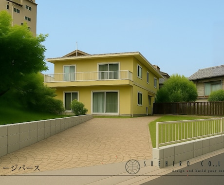 AIで建築の完成イメージをリアルに再現いたします ご要望に沿った建築イメージをスピーディーに生成いたします。 イメージ2
