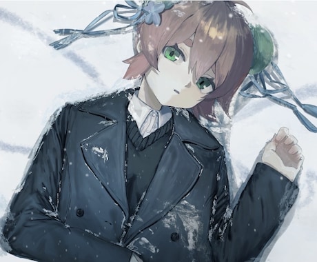 可愛い^ᴗ.ᴗ^♡➕厚みのあるイラストを描きます 厚塗りが多いですがアニメ塗りも可能でございます！ イメージ1