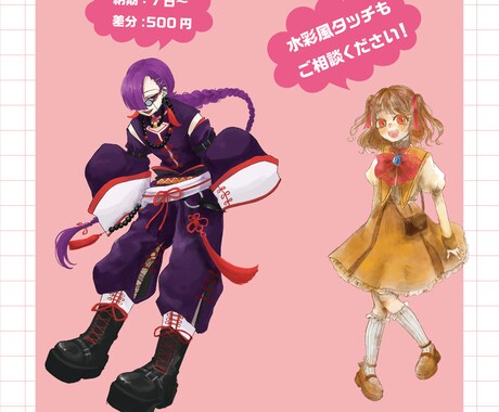 探索者立ち絵描きます TRPGの探索者イラスト描きます イメージ2