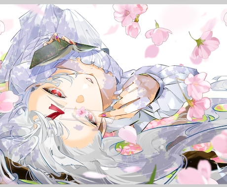 商用利用可◎一枚絵作成いたします 動きのあるイラストで目に止まる印象的な1枚を。 イメージ2