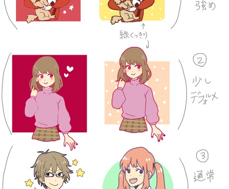 アイコン描きます ＳＮＳ等にご利用ください＾＾＊ イメージ2