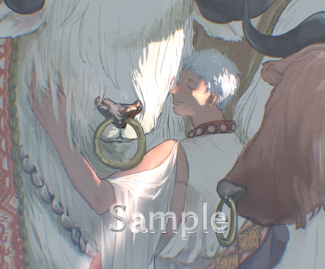 キャラクターイラスト・同人誌表紙描きます ☆開設記念価格 先着10名様まで-1500円☆ イメージ2
