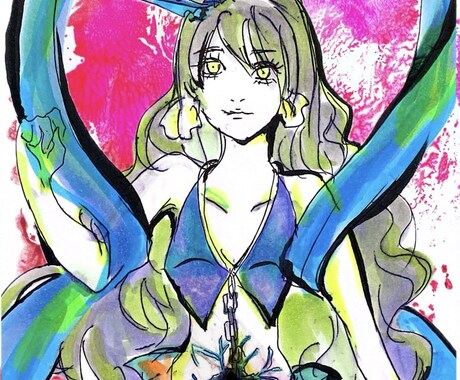 初心者向けのアートセラピーをします 鬱屈したまっくろくろすけ...今、彩りましょう！ イメージ2