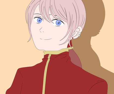 アニメ塗りタッチで可愛いアイコン描きます 表情違い＆目の動きのみアニメーションも別途追加できます！ イメージ2