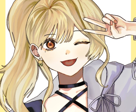 SNSアイコン描きます バストアップ限定イラスト制作いたします！ イメージ1