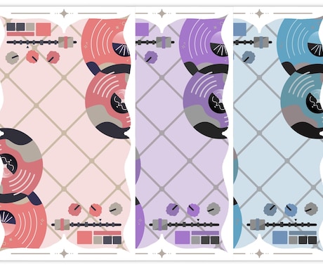 あなたにぴったりの縦型背景を作ります ショート動画や、縦型配信にてお使いいただける背景を作ります。 イメージ2