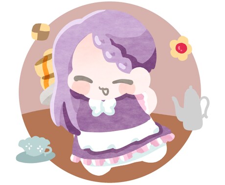 ちみきゃら描きます ちみっとしたかわいいきゃらがお出迎え! イメージ1