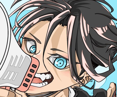 初めての方限定※アイコンをPOP制作者が制作します かっこいいアイコン用イラストが欲しいけど値段が気になる方へ イメージ2