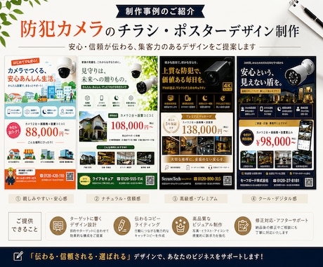 想いが伝わり、集客につながるチラシを制作します 伝わる×目を引く×行動につながる イメージ2