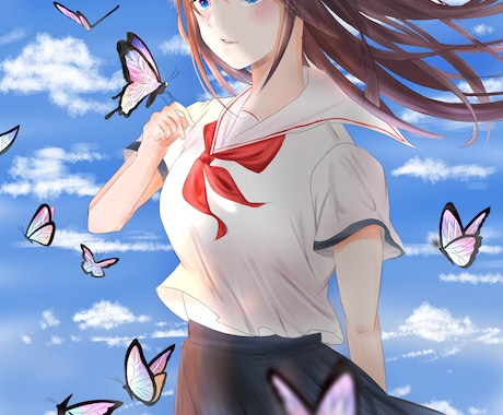 可愛いアイコン，イラスト，立ち絵描きます イメージ1