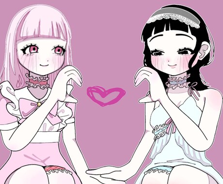 安く早くポップなイラスト描きます 商用利用OK！納得のいくイラスト仕上げます！ イメージ1