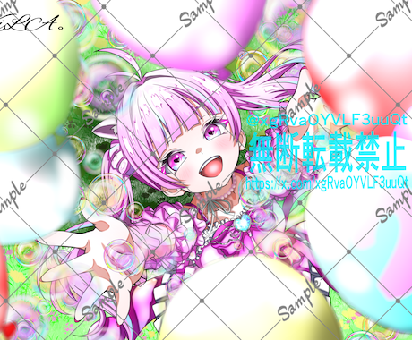 1枚絵や立ち絵を制作致します イメージ1