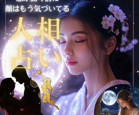 人相術|顔に宿る恋愛の今と未来の兆しを読み解きます 見過ごしていたサイン、そろそろ気づいてあげませんか？ イメージ1
