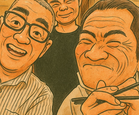 お客様の似顔絵・イメージキャラ描きます なるべくイメージどおりに仕上げます イメージ2