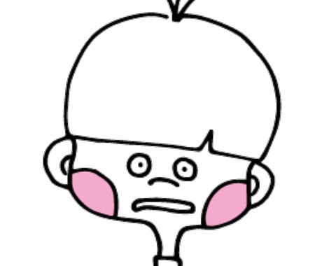 手描きイラスト(白黒)作成します 人物・動物・食べ物…なんでも"わくわく"な絵にします！ イメージ2