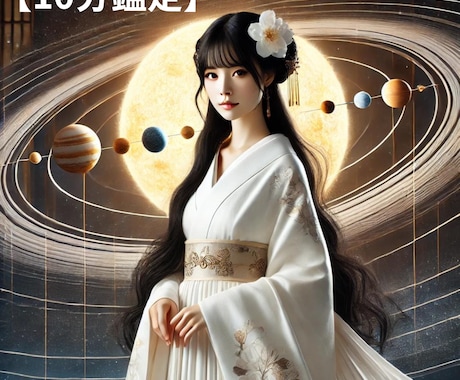 10分鑑定占星術　星の配置で魂の使命を探ります 生まれ持つ星の力を活用し、人生の目的や使命をお伝えします。 イメージ2
