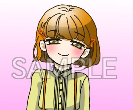 SNS用アイコン描きます 可愛い男の子、女の子描きます！ イメージ2