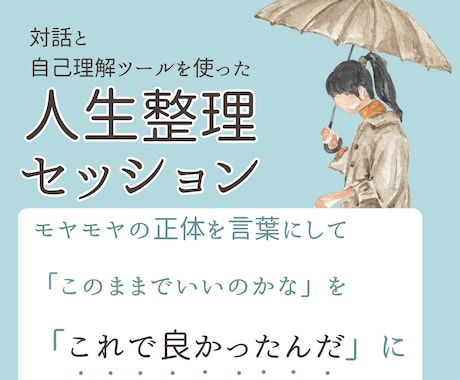 40代女性の「このままでいいの？」を言語化します 先着5名限定価格｜頭の中を整理して次に進みたい方向け イメージ2