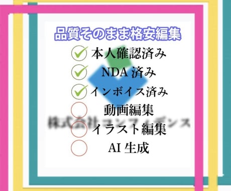 10分以内動画✨確かな品質✨プロが丁寧に編集します 確かな信頼と実績をご提供いたします。 イメージ1