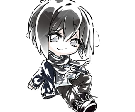 ゆるいミニキャラ描きます ゆるいミニキャラ(デフォルメキャラ)で癒されたい方向け＊° イメージ2