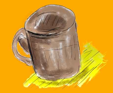 イラスト絵コーヒーカップその他ます コーヒーカップ自由絵その他いろいろ イメージ1