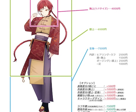 華やかで見栄えのするイラスト制作します ＊TRPG立ち絵、SNSアイコン、グッズ用など柔軟に対応可 イメージ2