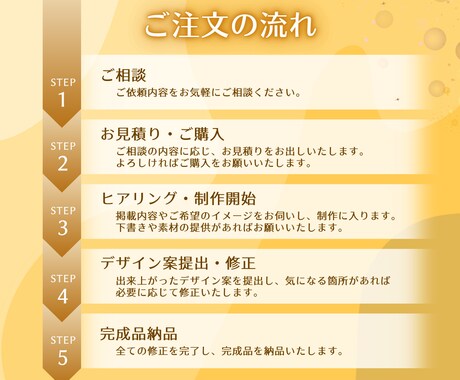 お客様の目をパッと惹きつけるチラシをつくります 手に取りたくなる、読みたくなる、気になるチラシつくります！ イメージ2