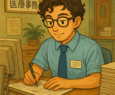 医療事務の悩み事に30代の男性がお答えします 医療事務のことで、わからないこと、困っていること イメージ1