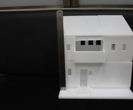 住宅用1/30建築模型お作りします これから家を建てる方の打合わせ用模型をお作りします イメージ1