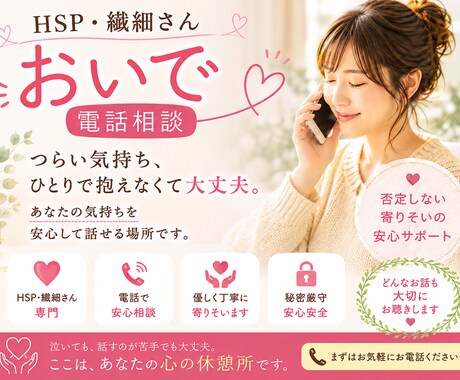 INFP✖︎HSP✖️ADHDが話を聞きます 悩みや相談を周りに話せる人がいなくて困っているならわたしへ イメージ1