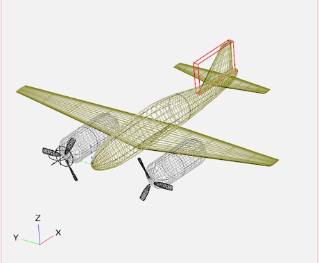 航空機3D-CADモデルを作成します ゲーム素材・解析等に使える航空機3Dモデル。車や船も対応可 イメージ1