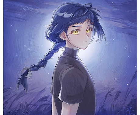 色彩豊かな厚塗りイラストを制作いたします 世界観や空気感を大切にしたい方へ イメージ1
