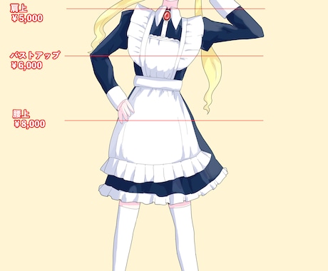 VTuber・配信活動向けイラスト制作します アニメ塗り風のイラスト描をきます イメージ2