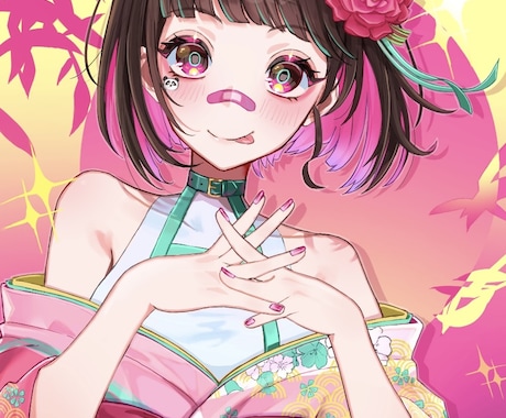 お仕事実績◎色鮮やかな目を引くイラストを制作します ☆パッと目を引き思わず覗きたくなるイラスト☆ イメージ1