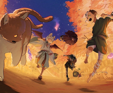 小説装画やサムネイル、広告等のイラスト制作承ります 光と空気感を演出した一枚をお届けします。 イメージ1