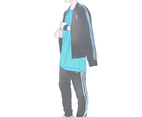 主にスナップ写真を参考にイラストを制作します お気に入りのファッションを絵にしてみませんか？ イメージ1