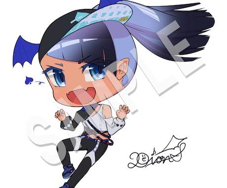 クオリティー重視のSDイラストを描きます VTuberさんにオススメ！クオリティー重視SDイラスト！ イメージ1