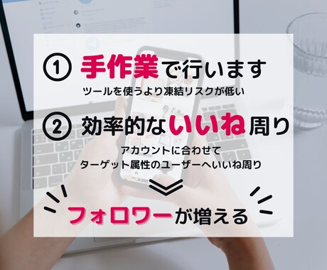 格安！インスタグラムのいいね代行します 格安でターゲットに合うユーザーへのいいねを手作業で代行します イメージ2