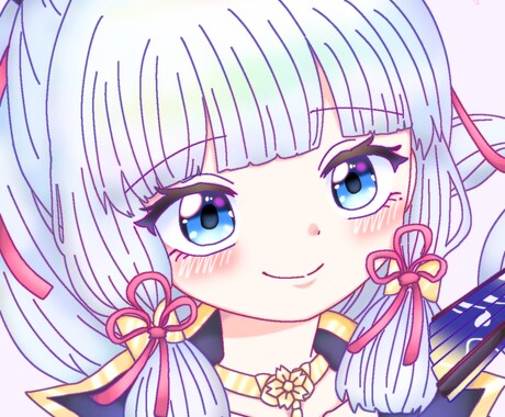 私ならではの可愛いイラストを皆さんにご提供します 好きな作品で得た力を発揮して、素敵なイラストを描きあげます！ イメージ2
